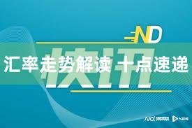 汇率走势解读 十点速递