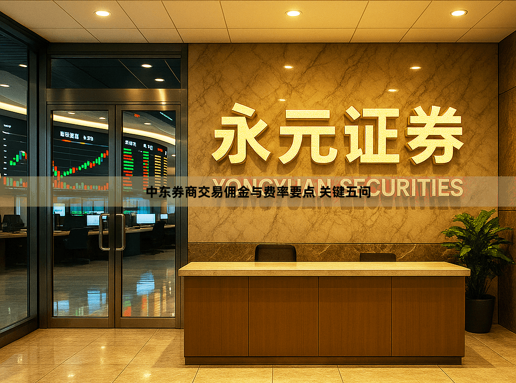 中东券商交易佣金与费率要点 关键五问