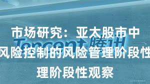 市场研究：亚太股市中配资风险控制的风险管理阶段性观察