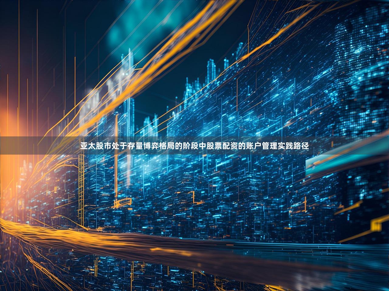 亚太股市处于存量博弈格局的阶段中股票配资的账户管理实践路径