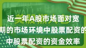 近一年A股市场面对宽幅震荡周期的市场环境中股票配资的资金效率